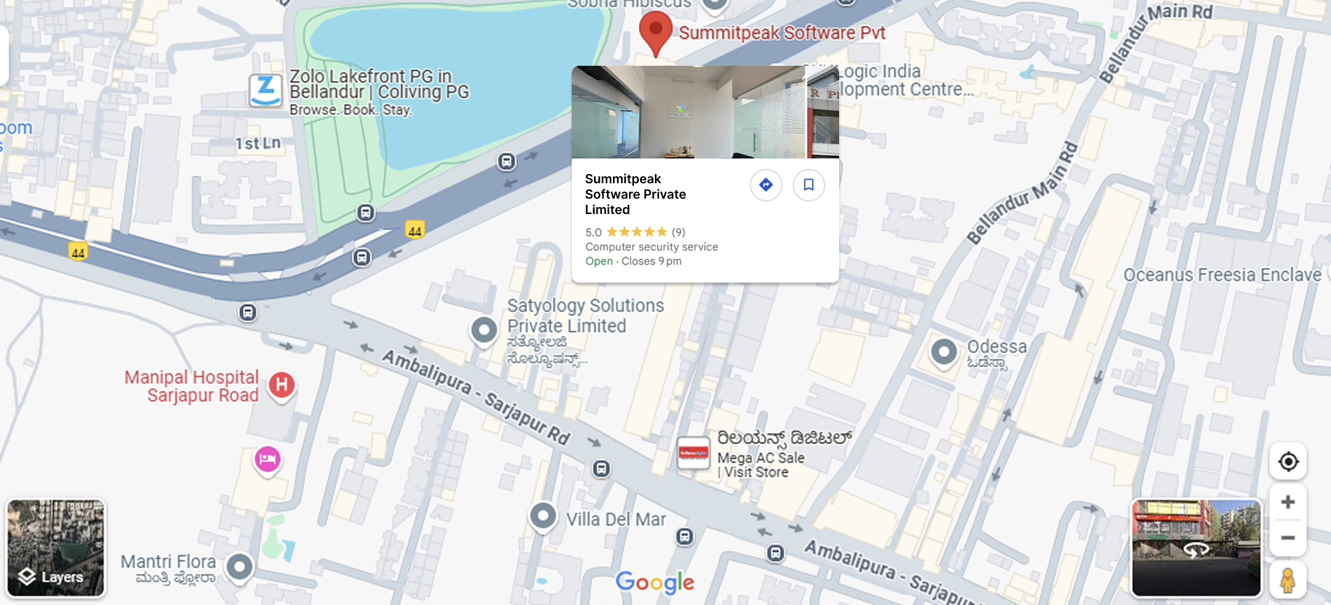 Google Maps Location
